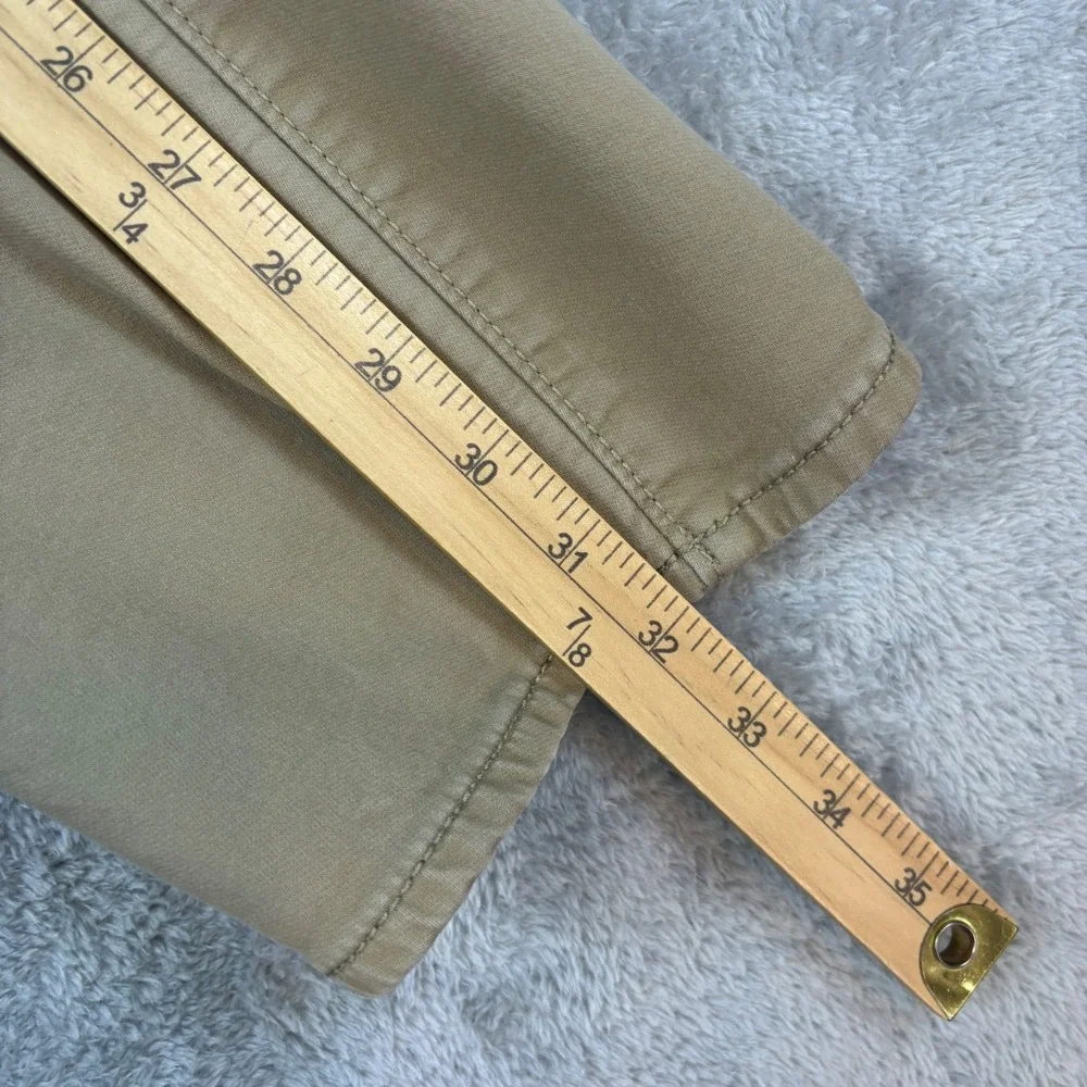 Banana Republic Jeans Mens 36x34 (Fits 36x32) Travel Jean Slim Fit Khaki Stretch